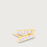 Anae Pave Stud Earring - Orzura