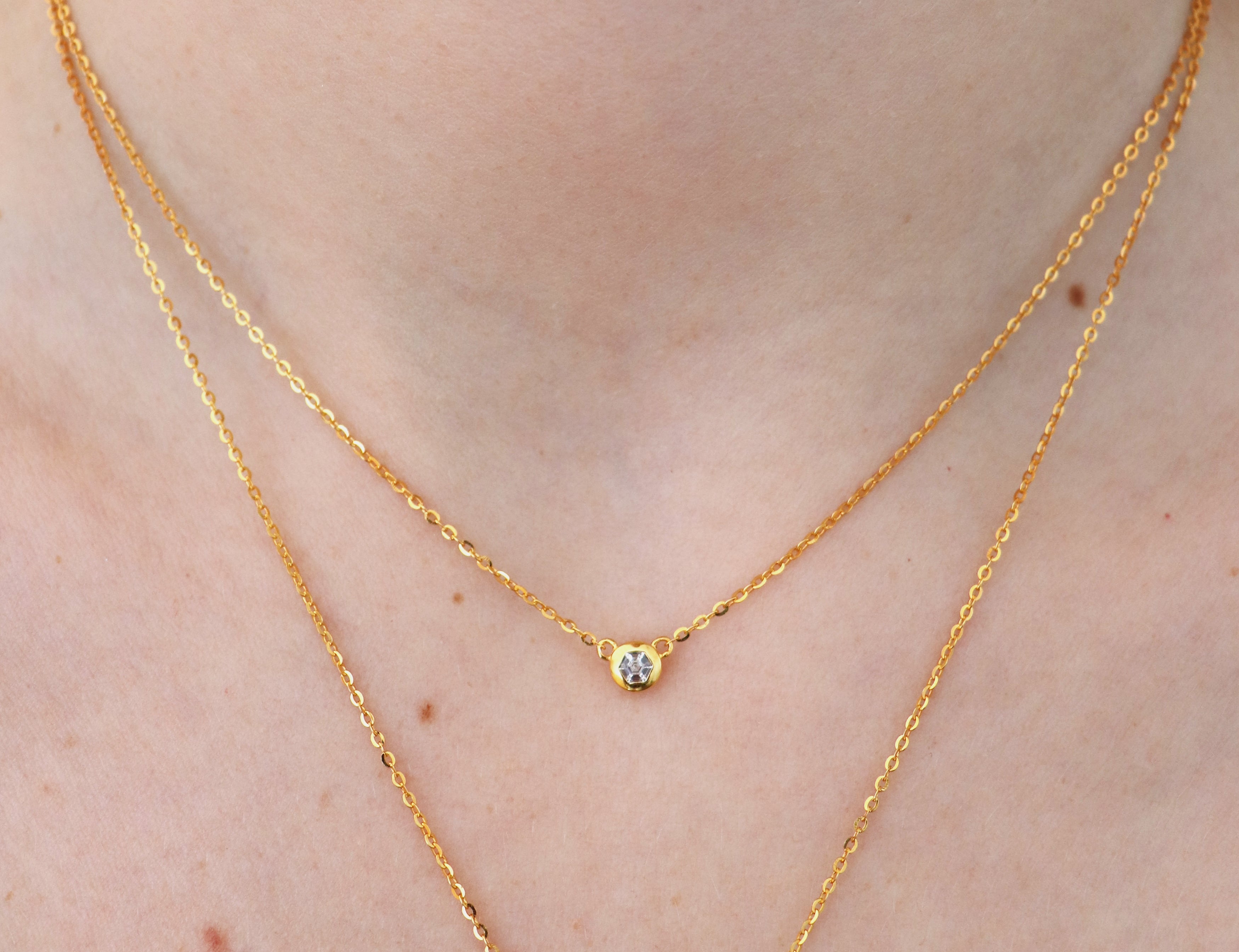 Eve Single Stone Necklace - Orzura