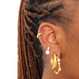 Havana Hoop Earrings - Orzura