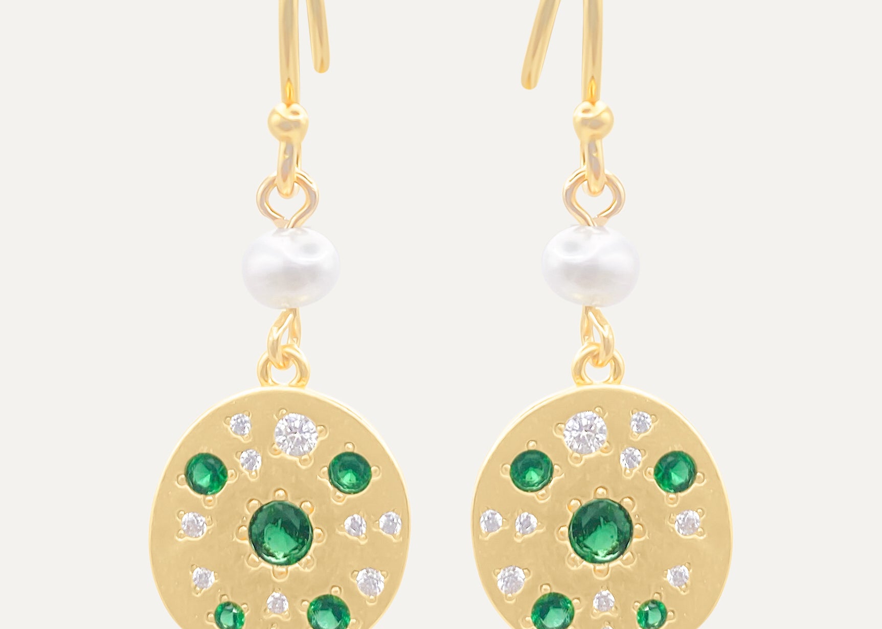 Gold Statement Earrings - Orzura