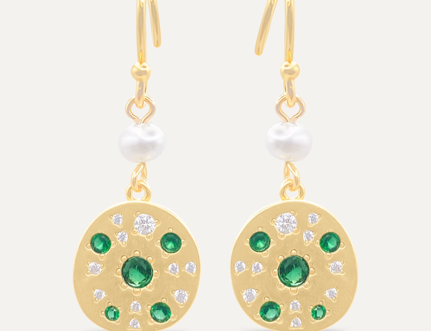 Gold Statement Earrings - Orzura