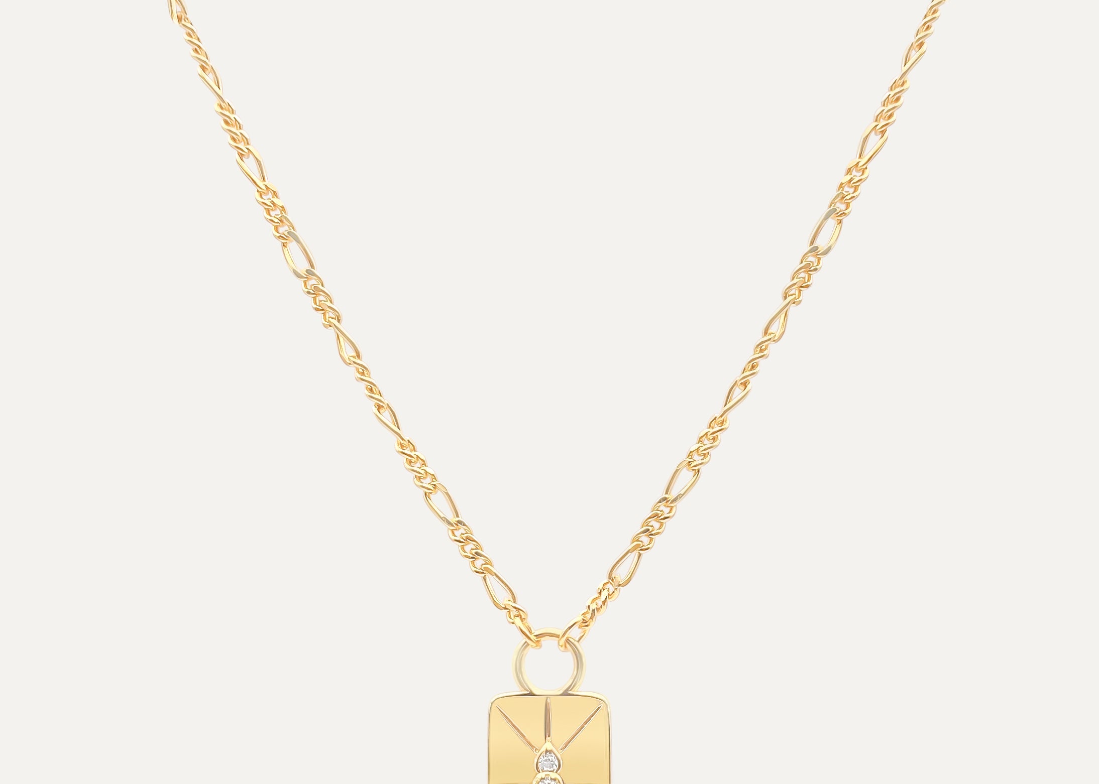 Gold Pendant Necklace