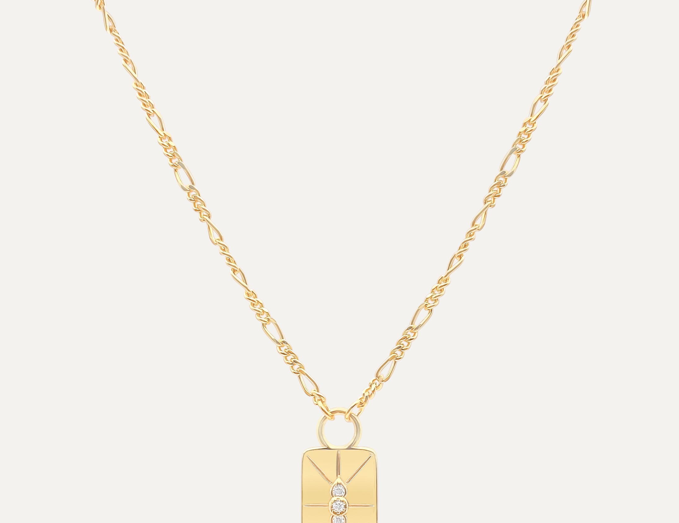 Gold Pendant Necklace