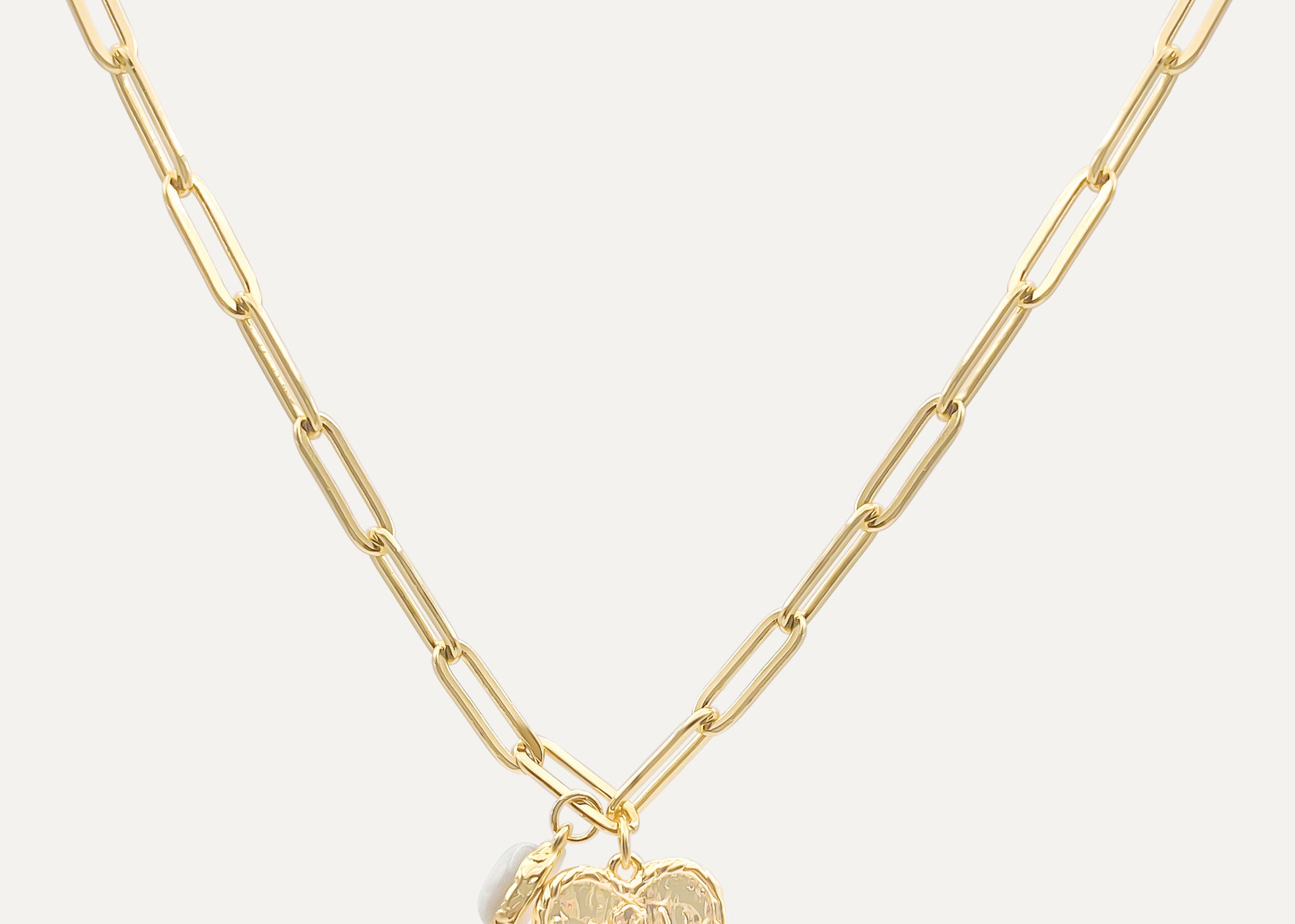 Gold Charm Necklace